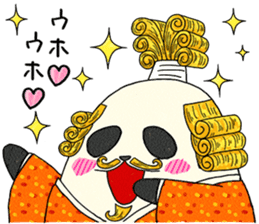 tonosama-panda himesama-panda sticker #1755644