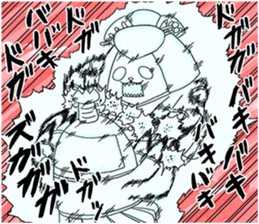 tonosama-panda himesama-panda sticker #1755645