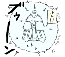 tonosama-panda himesama-panda sticker #1755660