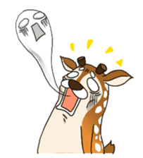 Male Sister Deer sticker #1755714