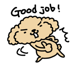 Funny little dogs sticker #1756549