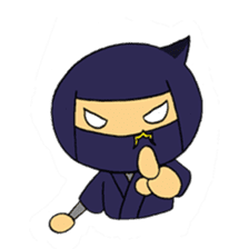 Go for it! Ninja-kun sticker #1756630