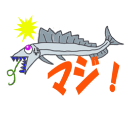 Solt water lure fishing sticker #1756871