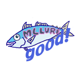 Solt water lure fishing sticker #1756873