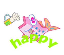 Solt water lure fishing sticker #1756877