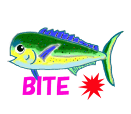 Solt water lure fishing sticker #1756889