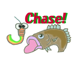 Solt water lure fishing sticker #1756891