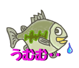 Solt water lure fishing sticker #1756892