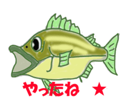 Solt water lure fishing sticker #1756903