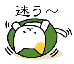 KAME NEKO turtle cat sticker #1756918