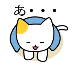 KAME NEKO turtle cat sticker #1756937