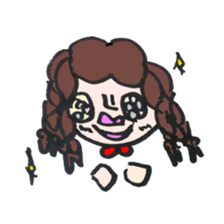 girls And kiokukui sticker #1757503