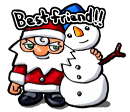 Nonbiri Santa Claus sticker #1757545