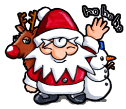 Nonbiri Santa Claus sticker #1757546