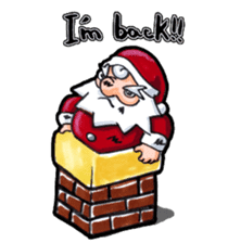 Nonbiri Santa Claus sticker #1757550