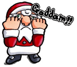 Nonbiri Santa Claus sticker #1757552