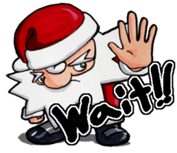 Nonbiri Santa Claus sticker #1757554