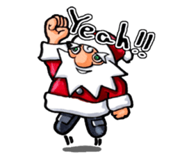 Nonbiri Santa Claus sticker #1757555