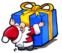 Nonbiri Santa Claus sticker #1757556