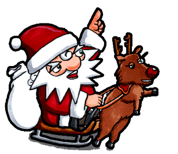Nonbiri Santa Claus sticker #1757557