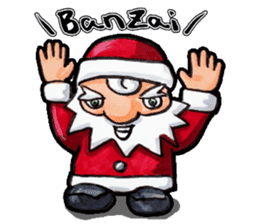 Nonbiri Santa Claus sticker #1757558