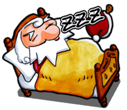 Nonbiri Santa Claus sticker #1757560