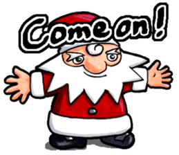 Nonbiri Santa Claus sticker #1757563