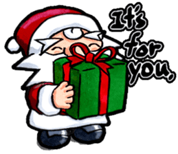 Nonbiri Santa Claus sticker #1757564