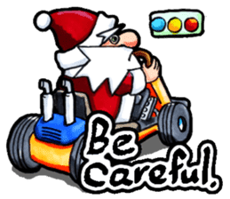 Nonbiri Santa Claus sticker #1757565