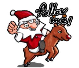 Nonbiri Santa Claus sticker #1757569