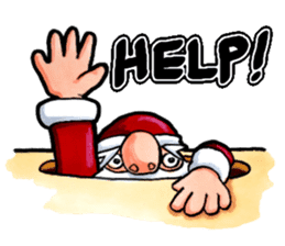 Nonbiri Santa Claus sticker #1757570
