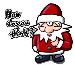 Nonbiri Santa Claus sticker #1757574