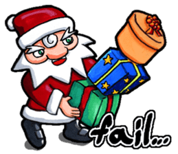 Nonbiri Santa Claus sticker #1757576