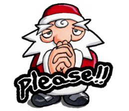 Nonbiri Santa Claus sticker #1757580