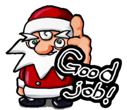 Nonbiri Santa Claus sticker #1757581