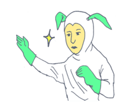 Space soldier Harold sticker #1757740