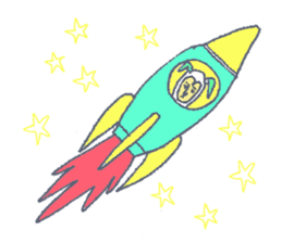 Space soldier Harold sticker #1757741