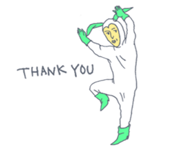 Space soldier Harold sticker #1757743