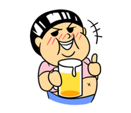 Fat Boy pooh sticker #1757926