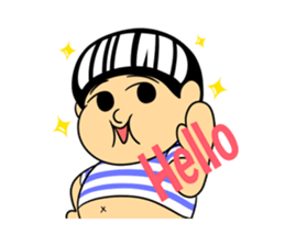 Fat Boy pooh sticker #1757929