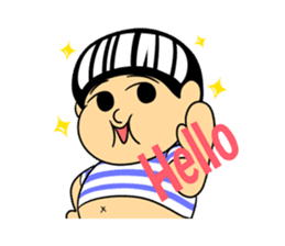 Fat Boy pooh sticker #1757929