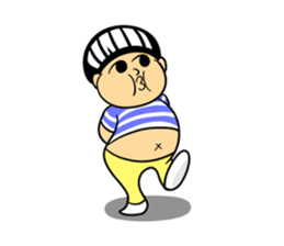 Fat Boy pooh sticker #1757930