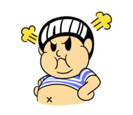 Fat Boy pooh sticker #1757931