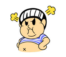 Fat Boy pooh sticker #1757931