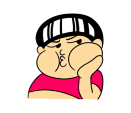 Fat Boy pooh sticker #1757940