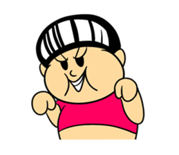 Fat Boy pooh sticker #1757941