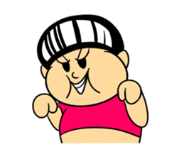 Fat Boy pooh sticker #1757941