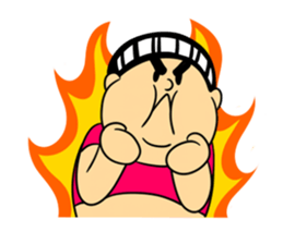 Fat Boy pooh sticker #1757942
