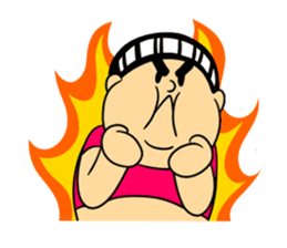 Fat Boy pooh sticker #1757942