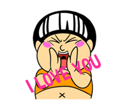 Fat Boy pooh sticker #1757949